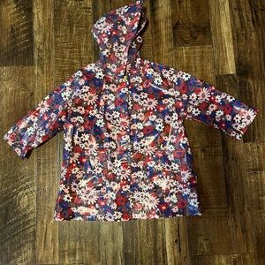 Pluie Pluie Floral Raincoat